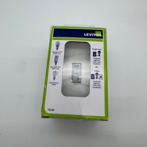 Leviton TSL06 LED CFL Incandescent Single Pole 3-Way‎ Toggle Dimmer Light Switch